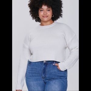 FOREVER21 cropped sweater